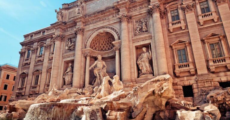 trevi fountain image for books set in italy post